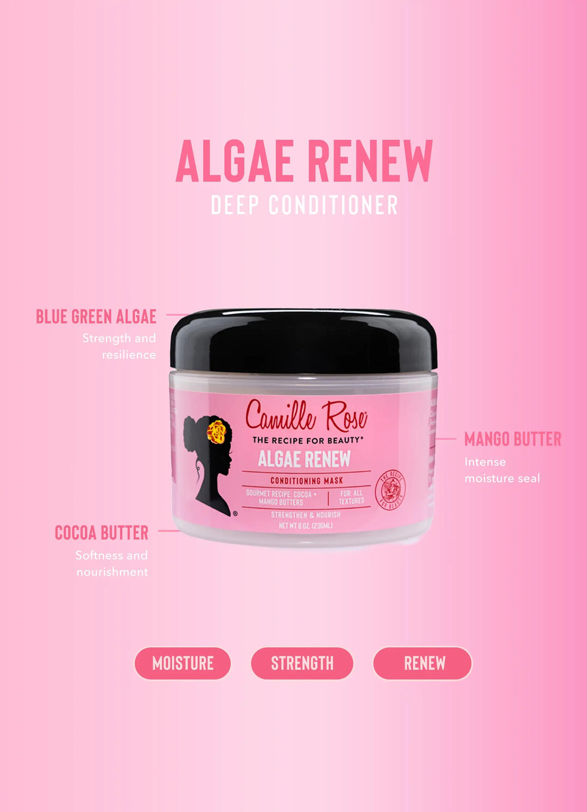 Camille Rose Algae Renew Deep Conditioner