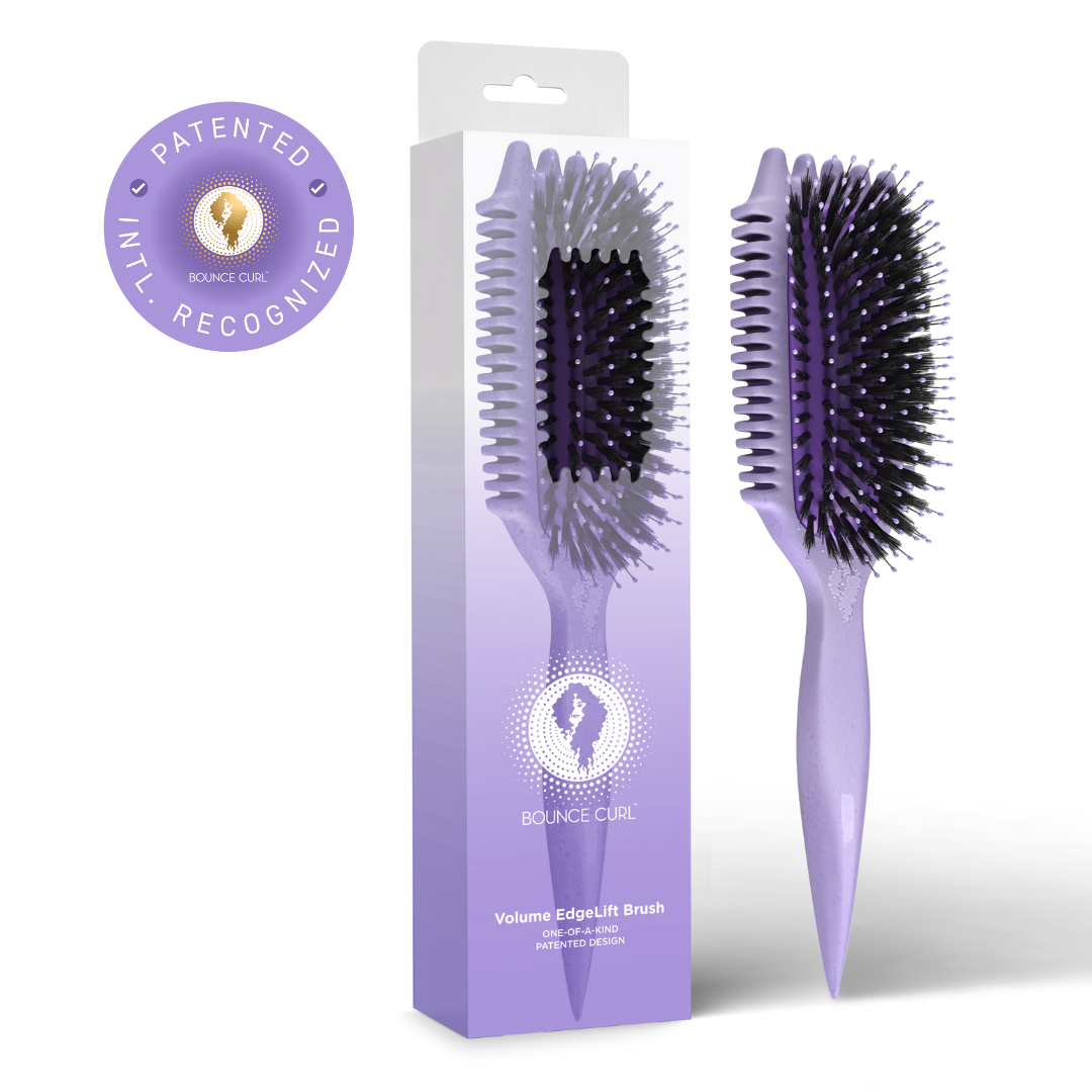 Volume Bounce Curl Essentials Trio (Volume Brush + Bonnet + Travel Kit)